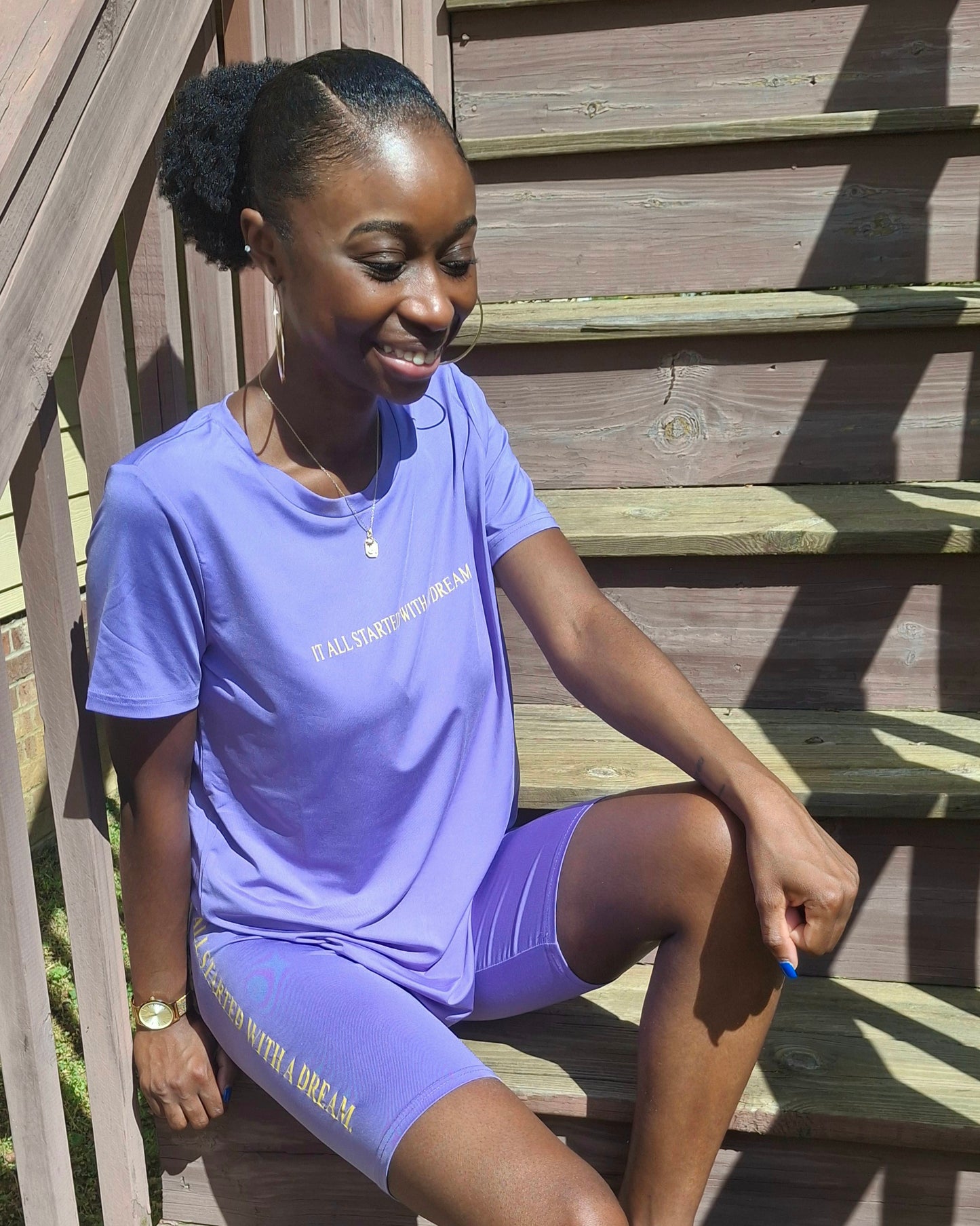 Lavender Summer Shirt