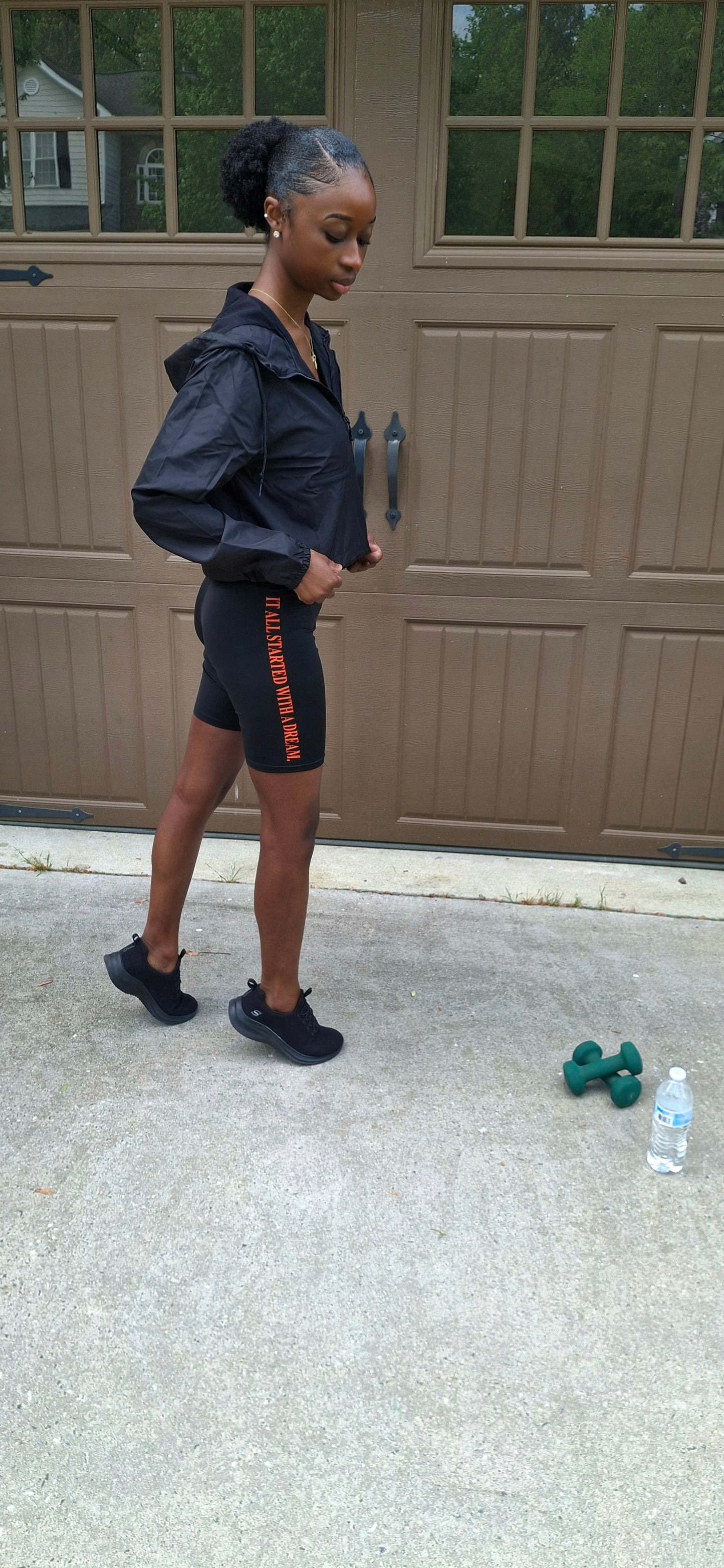 Orange Summer Shorts