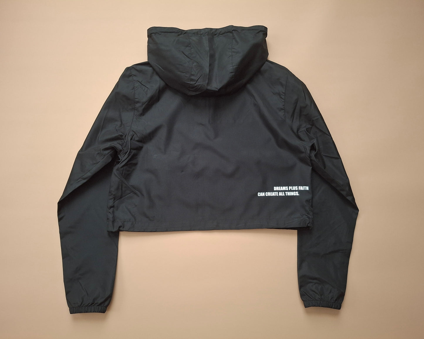 Rainy Black Windbreaker