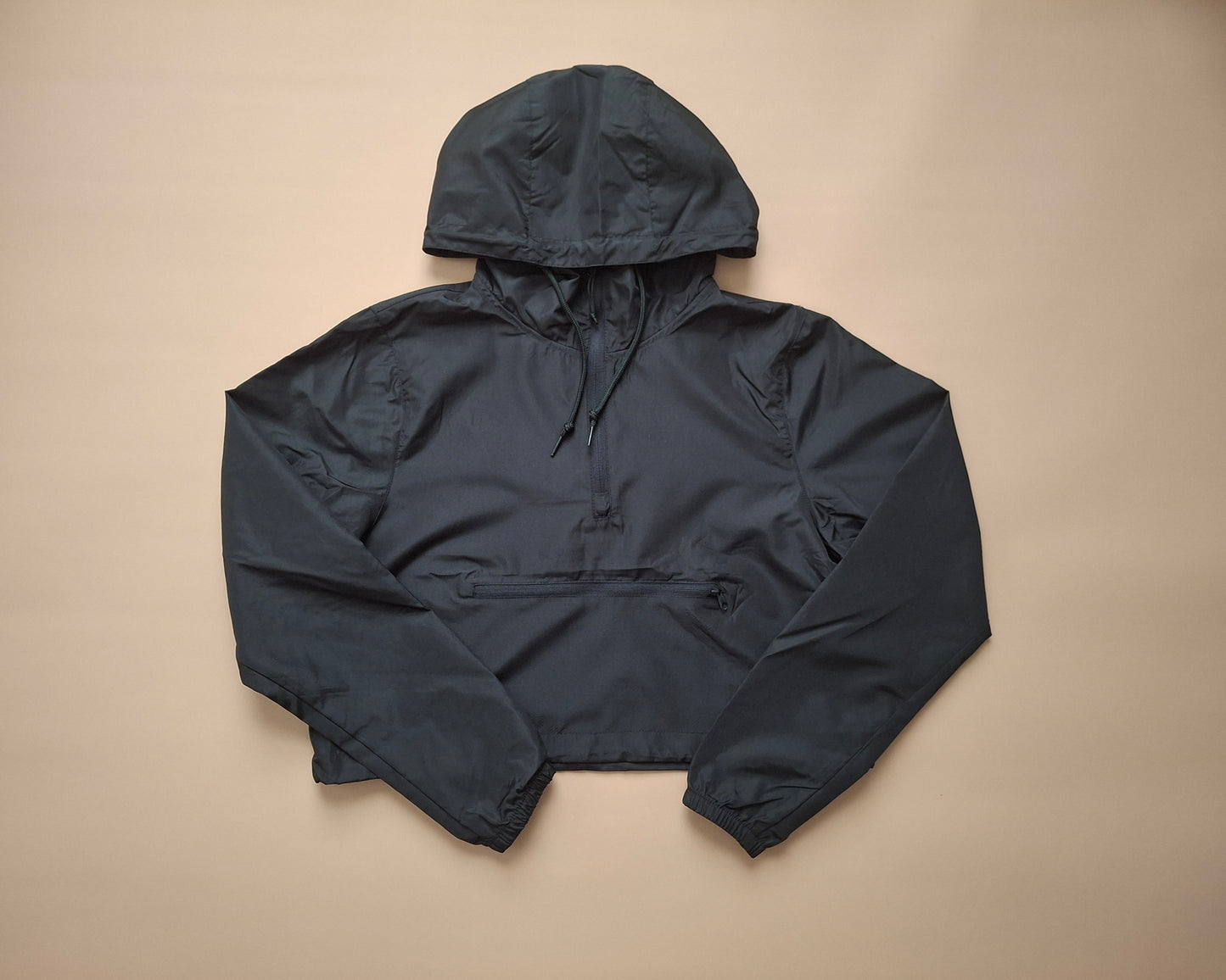 Rainy Black Windbreaker