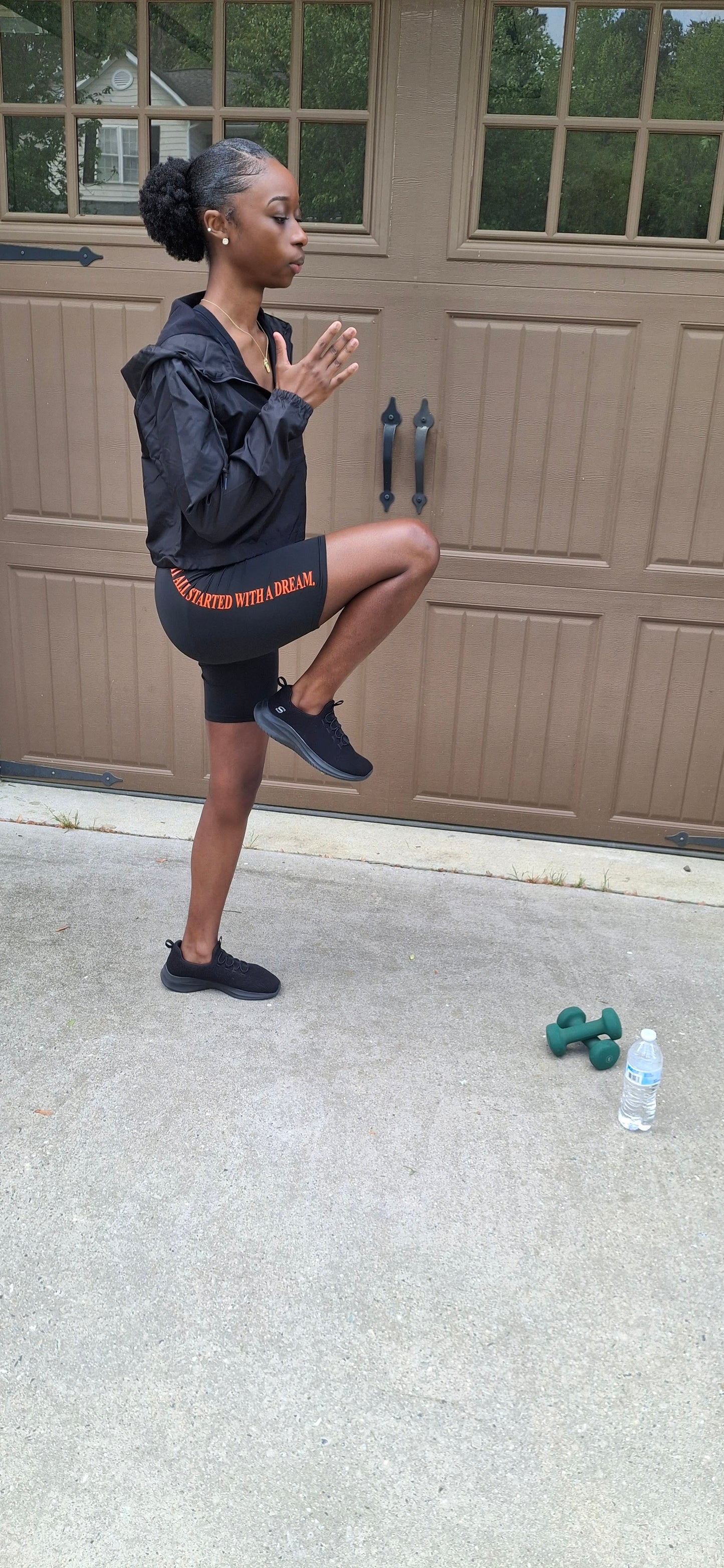Orange Summer Shorts