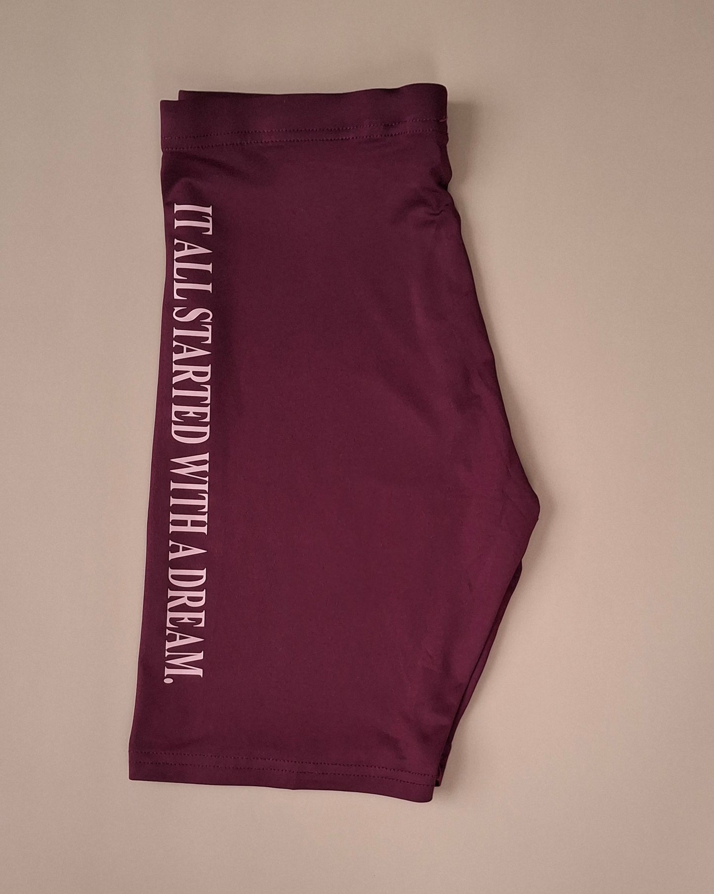 Burgundy Summer Shorts