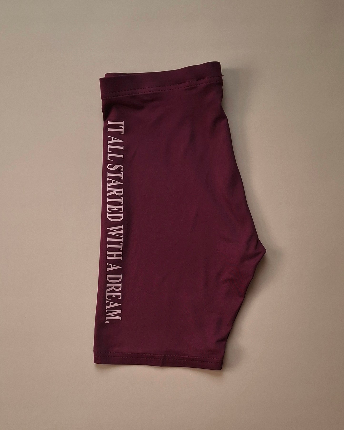 Burgundy Summer Shorts