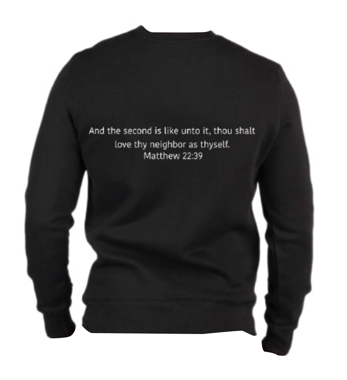 Equality Black Self Sweatshirt